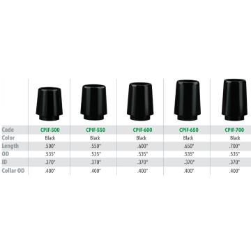 ferrules-parallegrave;les-pour-hybrides-fers-et-wedges-.370quot;-collared-.500quot;-x12